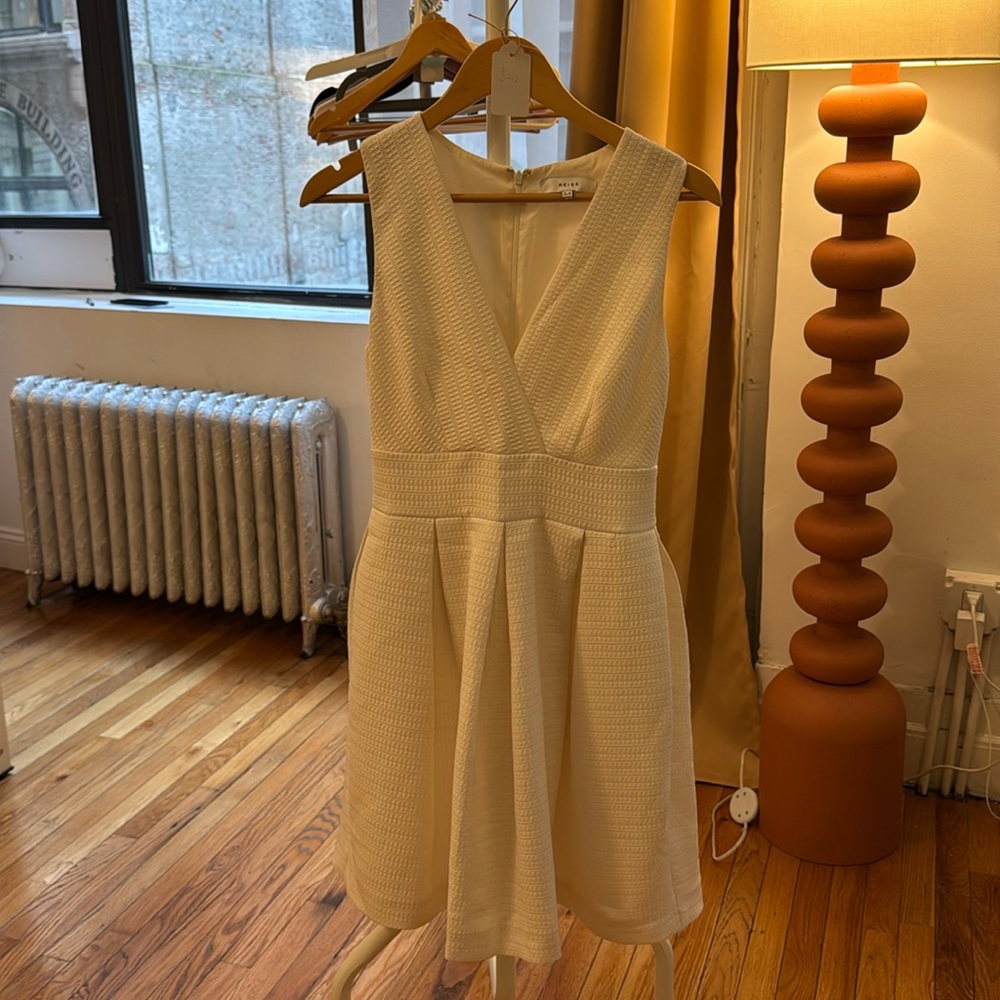 White chic dress from Reiss